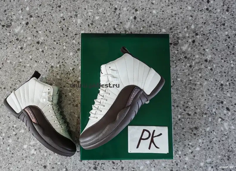 Jordan x GOD SoleFly and READY black 12 White SHIP Air Jordan MATERIALS TO PK RETAIL 0606